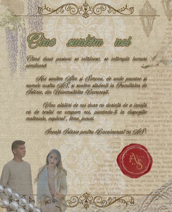 Meditații la istorie - BAC