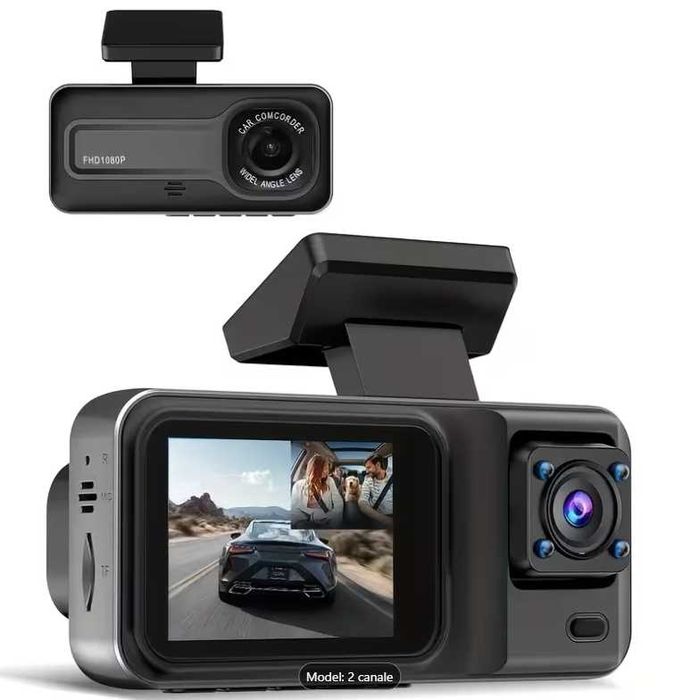 Cameră auto Marwill cu 2 canale FHD
