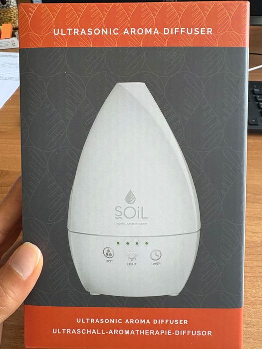 Difuzor Ultrasonic cu lampa led, SOiL, nou, sigilat