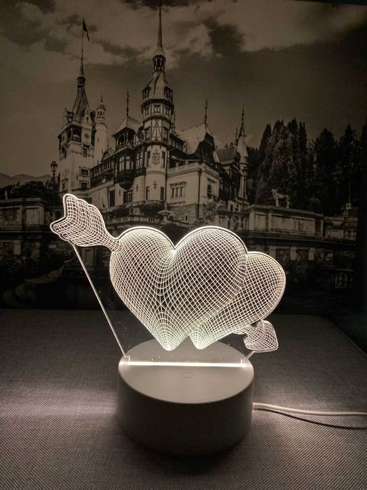 Lampa decorativa 3D LED