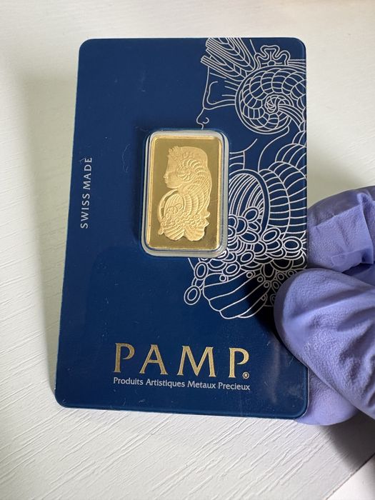 Lingou de aur pamp 10g 24K