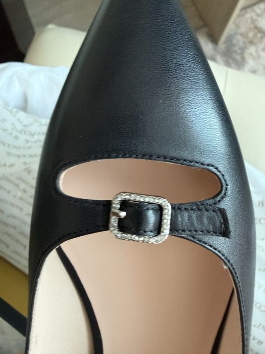 Туфли кожаные Basconi черные 37 размер