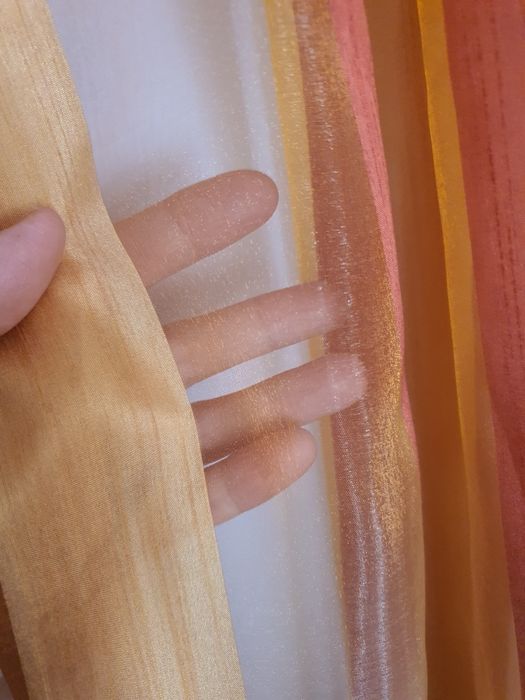 Прозрачно перде органза