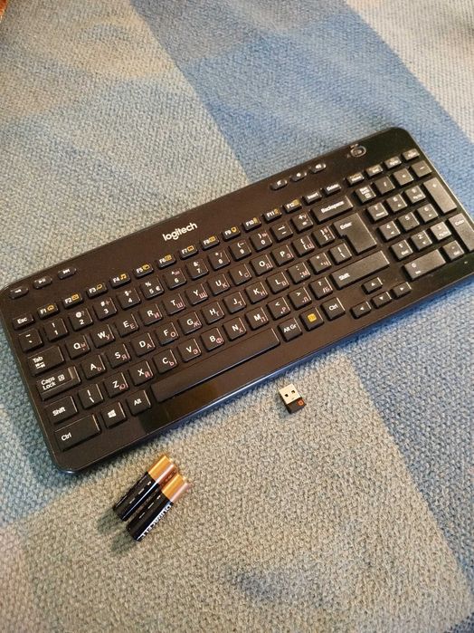 Logitech K360 Безжична клавиатура, използвана, в добро състояние