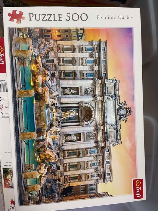 Пъзели TREFL 500 части и 300 части - 4 броя