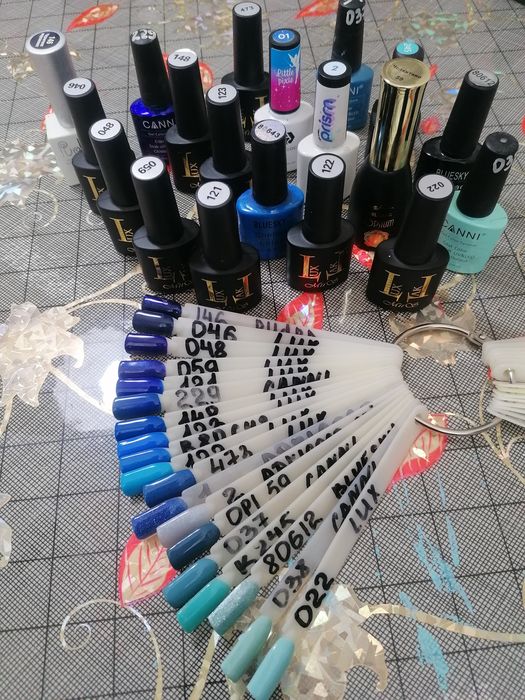 Продам гель лаки синих оттенков