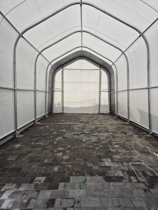 Гаражна палатка 5,5 м X 15 м X 5,3 м