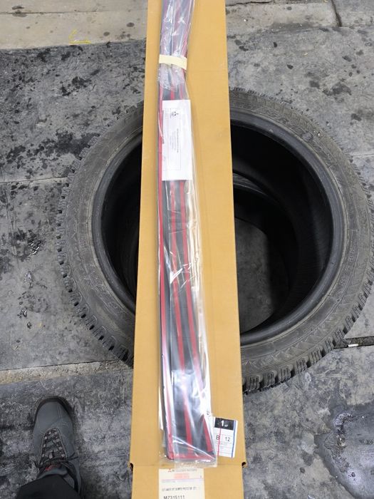 Накладка бампера Мицубиси ASX