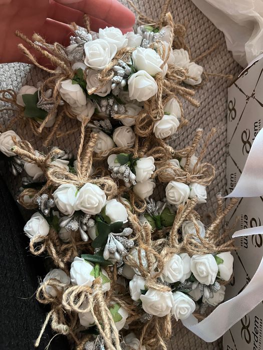 Сватбени цветя за яка