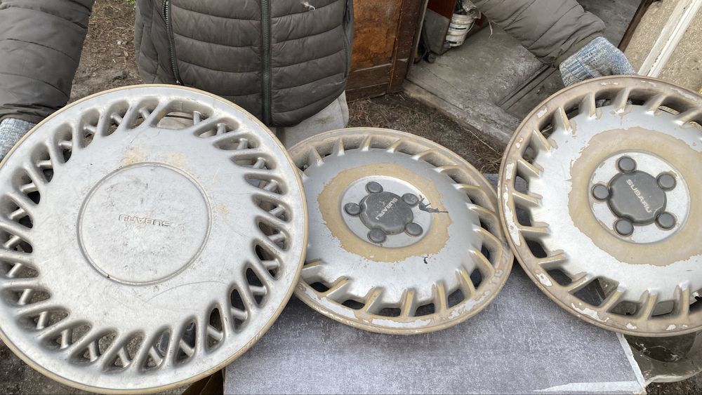 Оригинальные колпаки на субару