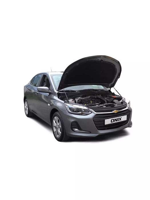 Газовые упоры капота на chevrolet оникс