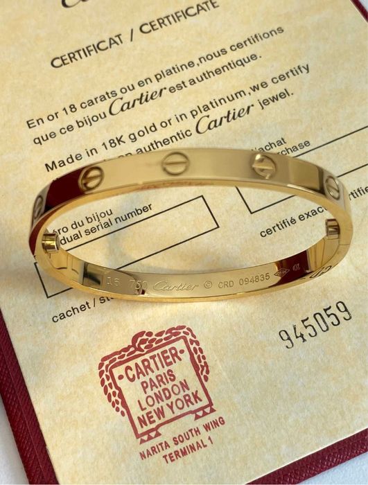 Bratara Cartier - Certificat de autenticitate!
