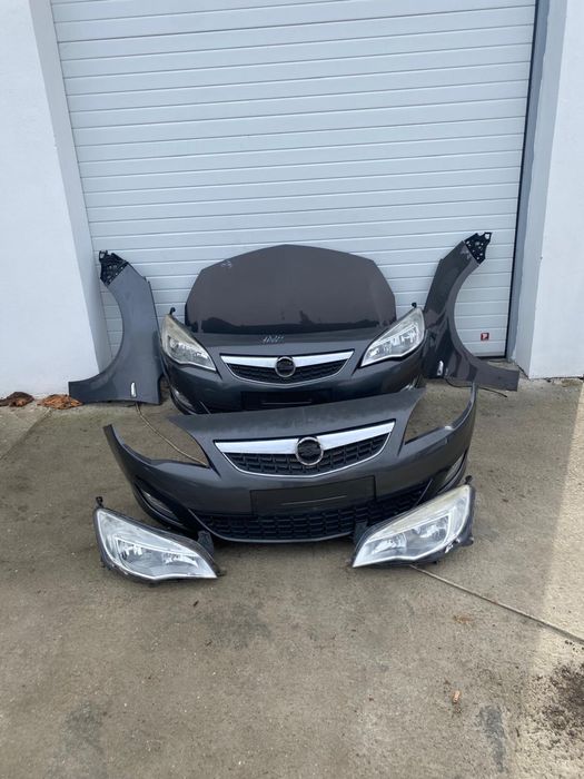 Fata completa bara fata capota aripa far radiator Opel Astra j 2010
