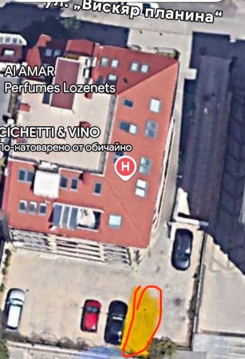 Паркомясто в Лозенец с/у хотел Маринела