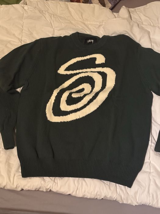 Stüssy curly s knit sweater