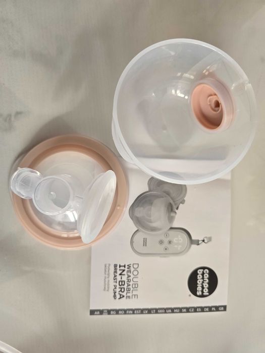 Електрическа двойна handsfree помпа Canpol babies Milkshell