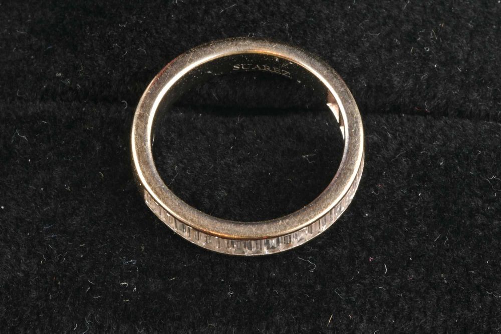 Suarez Пръстен Халка Злато 750 (18К) с 24 диаманта 1.2 кт. Размер 52