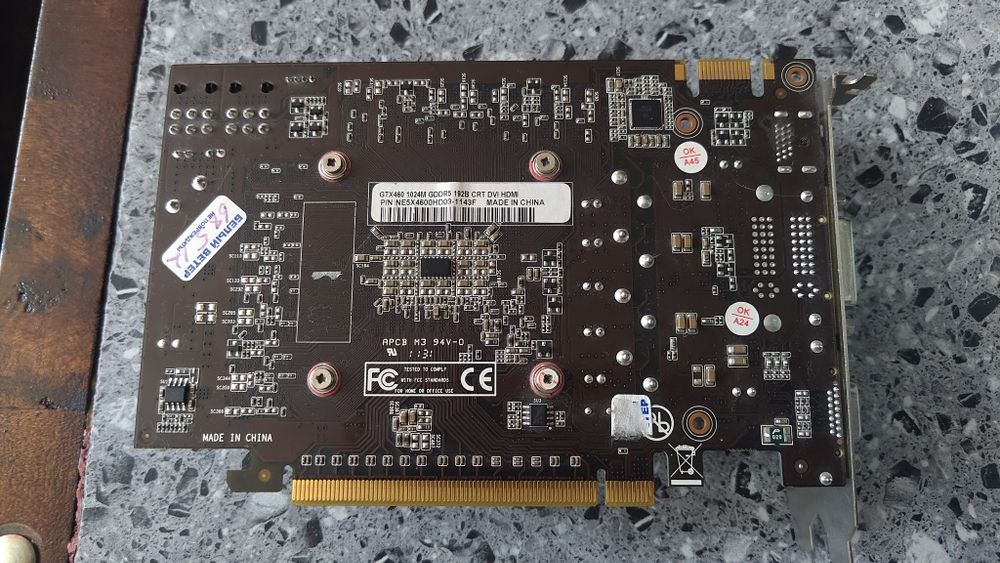 Видеокарта GTX460