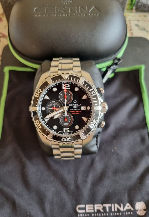 Certina Automatic Chronograph DS Action Diver / Мъжки швейцарски часовник / Автоматичен Хронограф/ C032.427.11.051.00