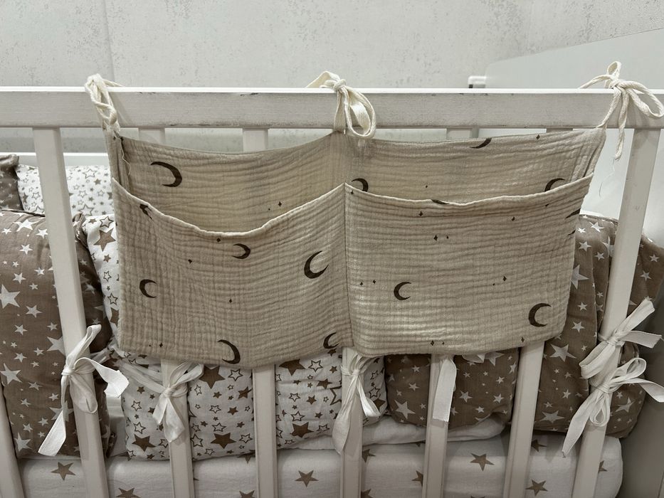 Бортики в детскую кроватку