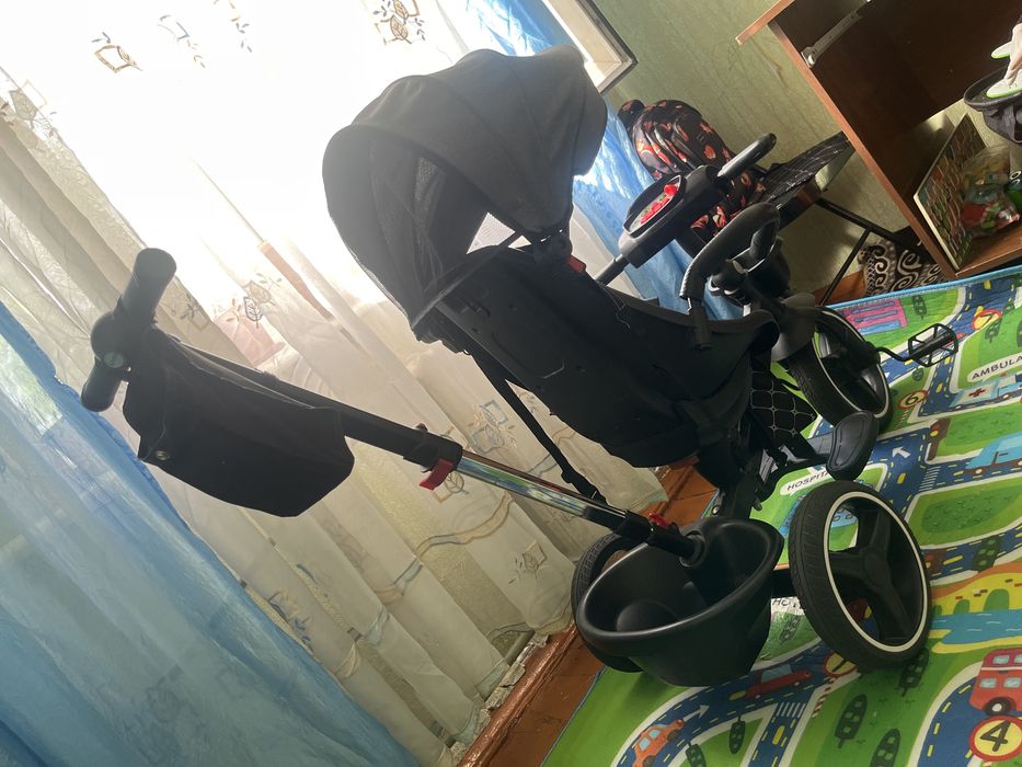 Детский коляска велосипед