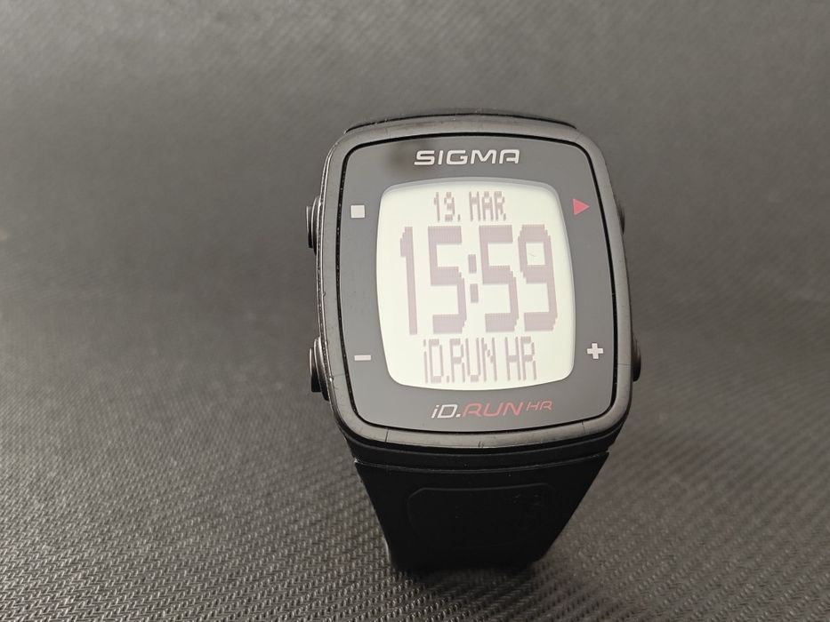 Пульсометр SIGMA ID.RUN.HR black