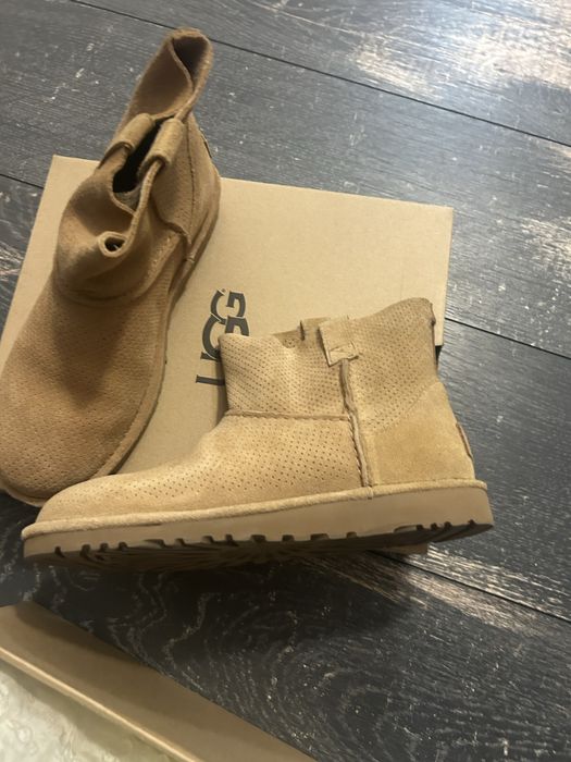Ghete dama piele maro UGG