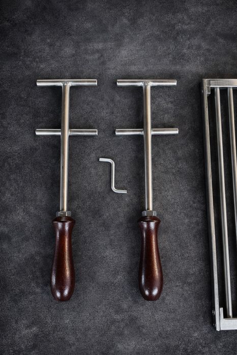 Скара от Неръждаема стомана, напълно разглобяема