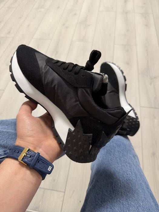 Adidasi Barbati Dsquared Ceresio Negru & Alb!