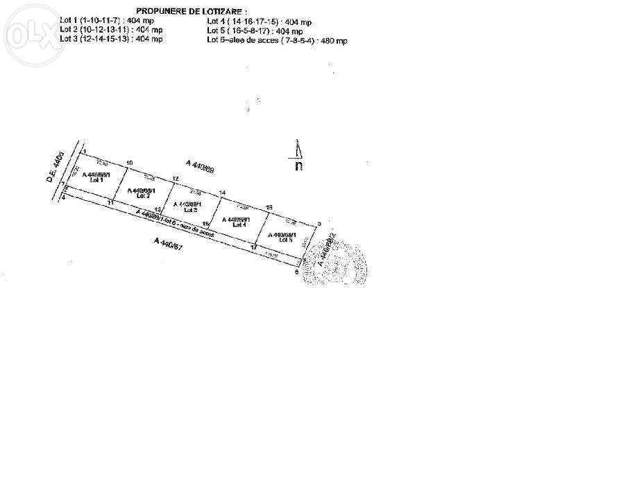 Teren ieftin la mare pentru casa vacanta sau rulote:500 mp Costinesti aproape de plaja,18e/mp