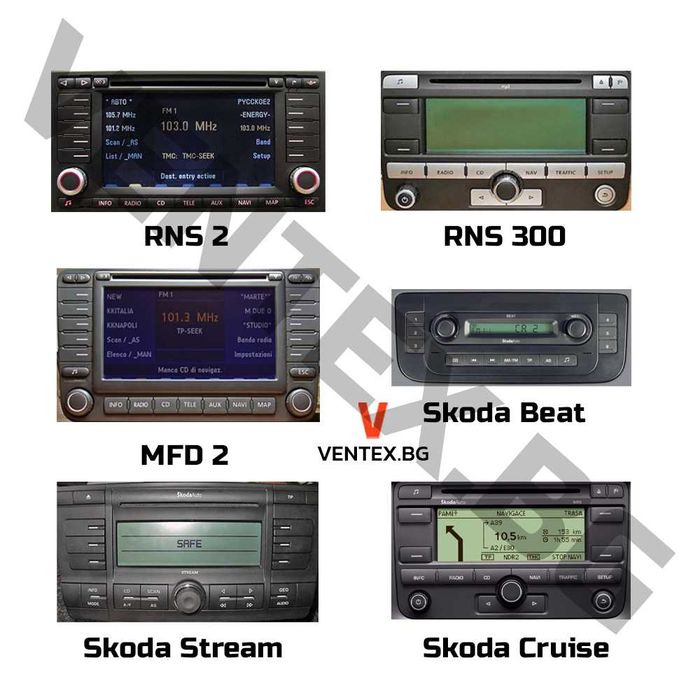 Bluetooth модул за VW Golf 5, Passat B6, Touran, Tiguan Touareg - WEFA