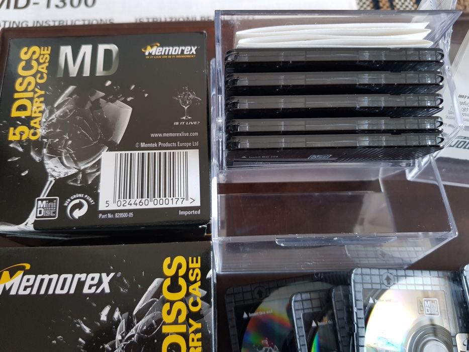 Minidiscuri Memorex 74 min