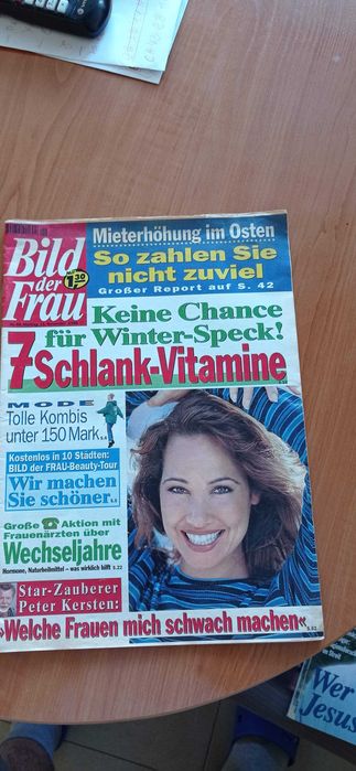 Списания балгарски и немски , Женски свят, Laura Bild der Frau .