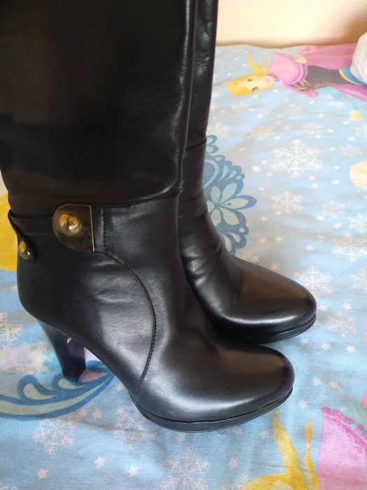 Нови естествена кожа ботуши