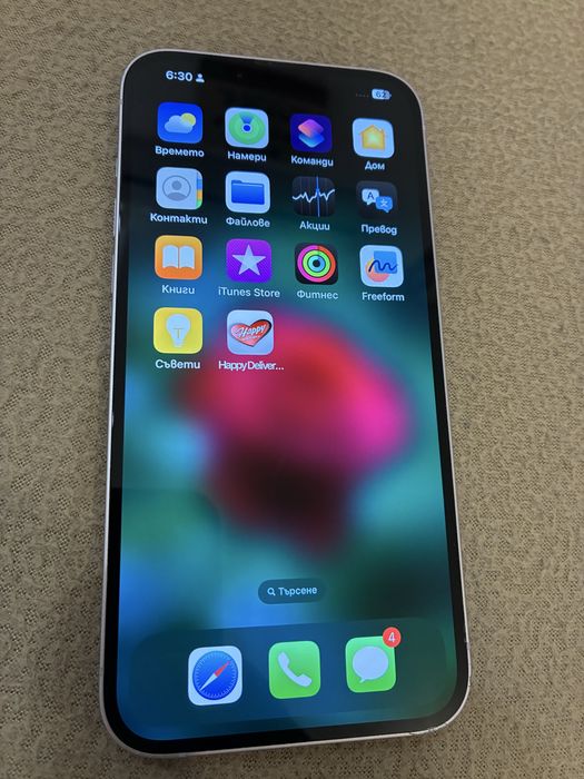 Iphone  14 plus 128 GB.  73%