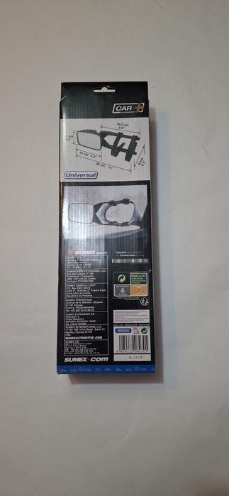 Oglinda auxiliară pentru remorcare rulotă