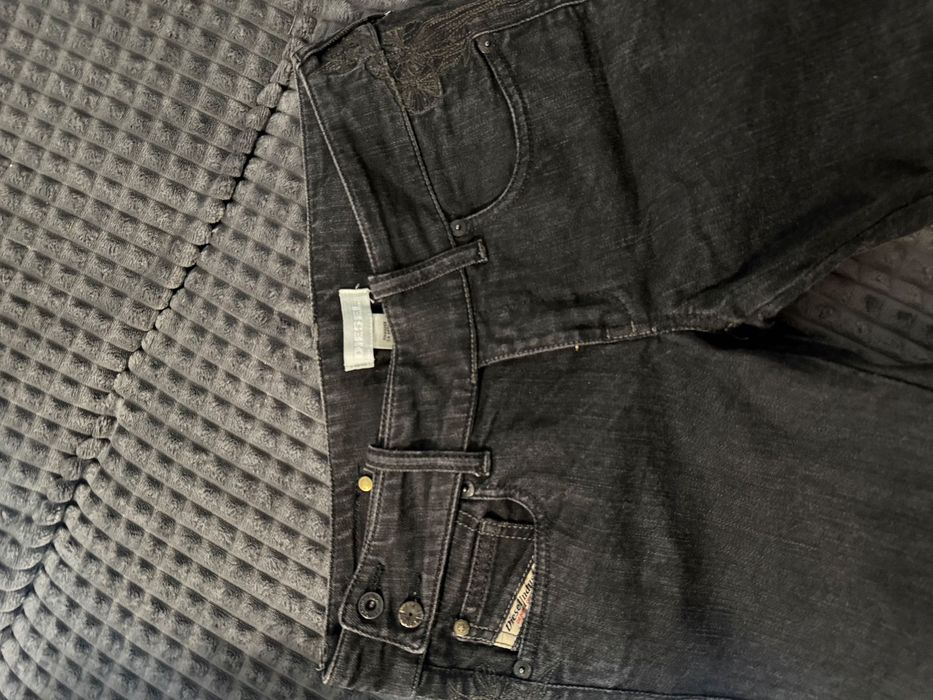 Дънки Diesel, черен цвят