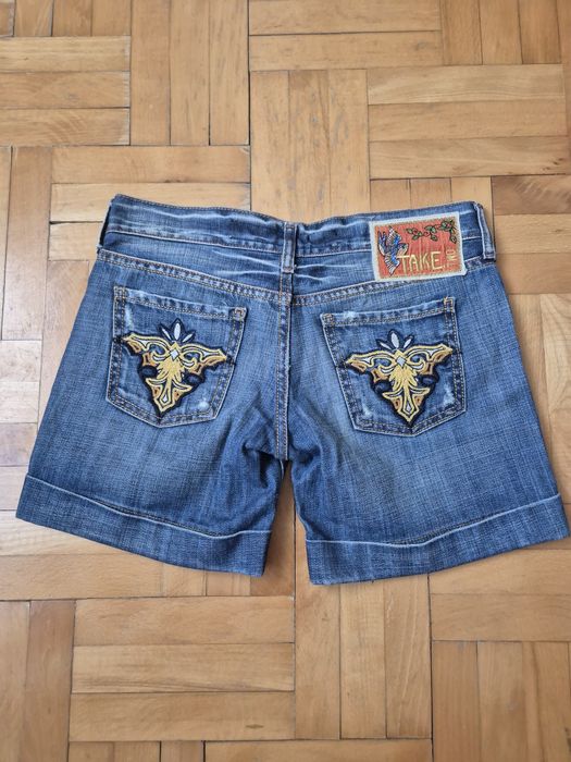 Pantaloni scurți de femei Take Two, Made in Italy- 25 (echivalent XS)