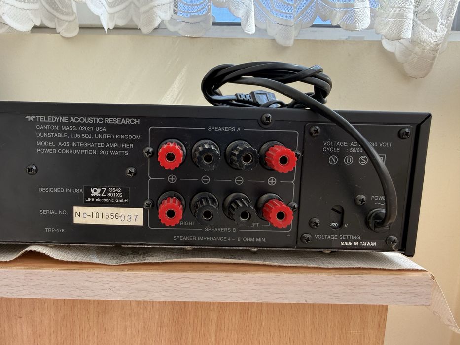 Acoustioc Research A-05 Стерео усилвател