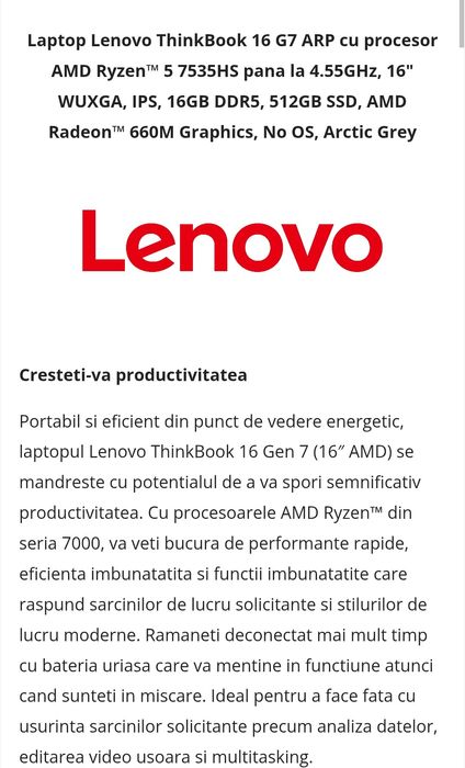Lenovo thinkbook