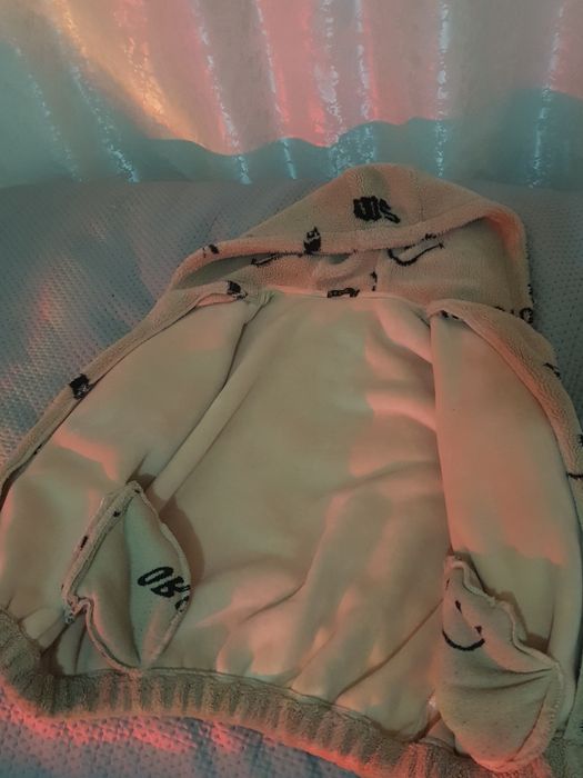 Тёплая плюшевая куртка