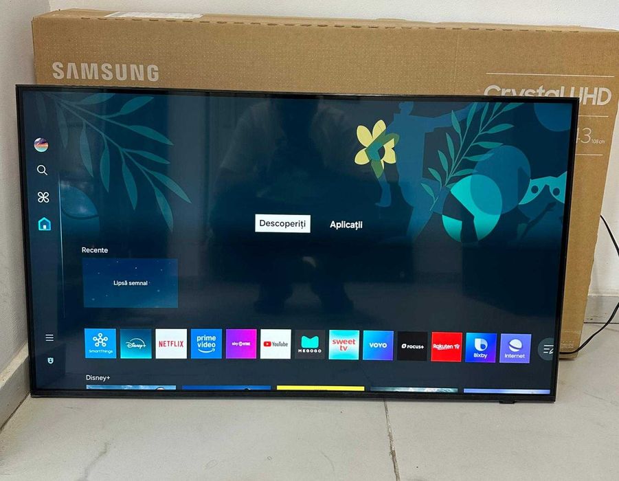 Smart TV SAMSUNG LED 43DU7172 108 cm 4K Crystal UHD ProMax Amanet