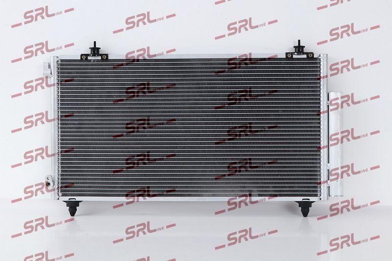 Condensator AC, aer conditionat Toyota Celica 1999-2005, 1.8, 668x313x16mm, OE 8705020460, SRLine