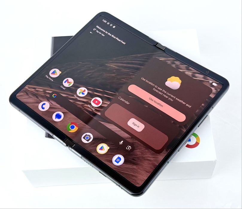 KATO НОВ! Google Pixel Fold 5G 512GB 12RAM Obsidian Гаранция!