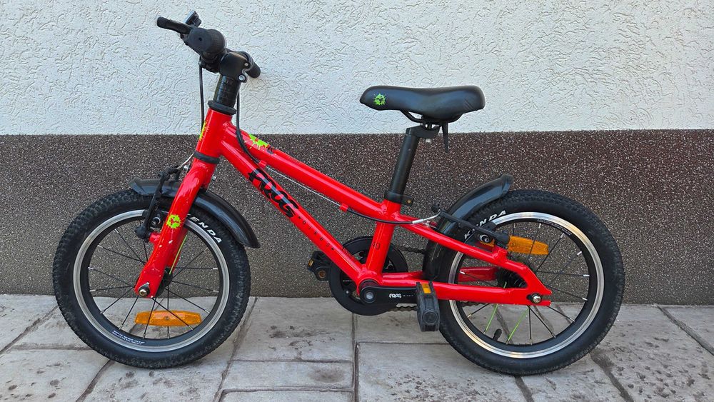 Bicicleta Frog Bikes Copii 3-5 ani 14" Premium Ultra-Light (similar Woom 2)  - Cel mai bun pret