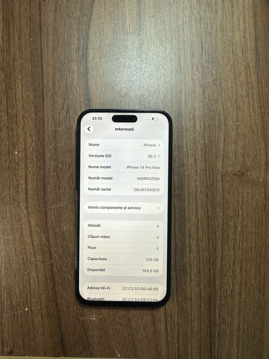 Iphone 14 pro max gold impecabil