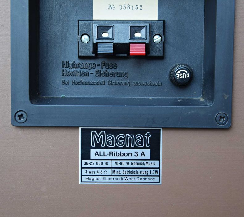 Boxe Magnat All-Ribbon 3 A