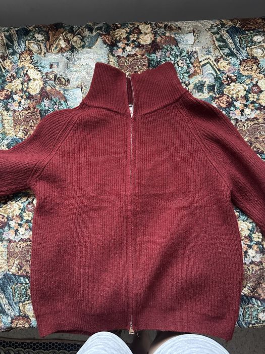 Кардиган красный