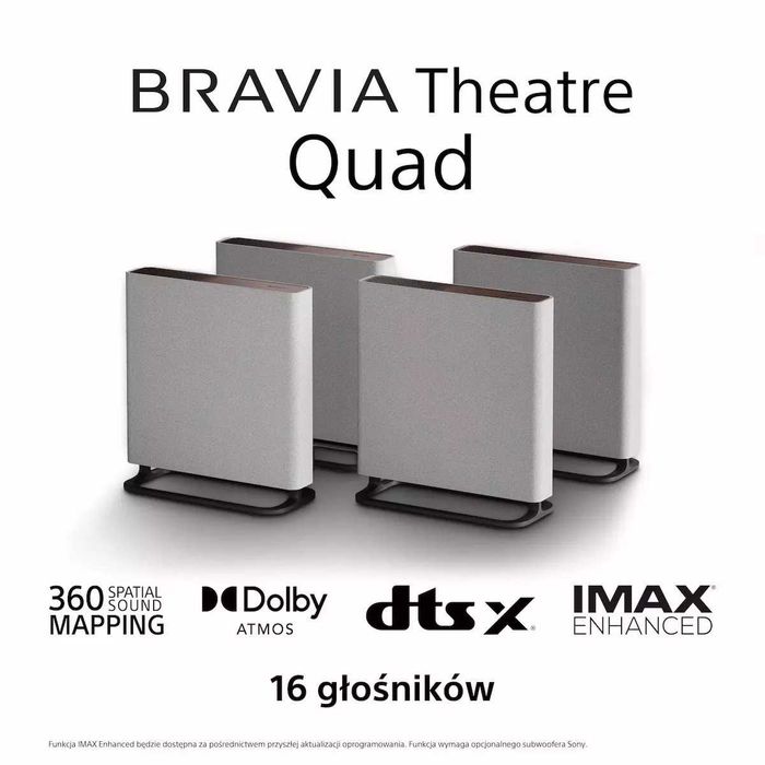 Sony BRAVIA Home Theatre Quad HT-A9M2, 4.0.4 ch, 504W - in garantie