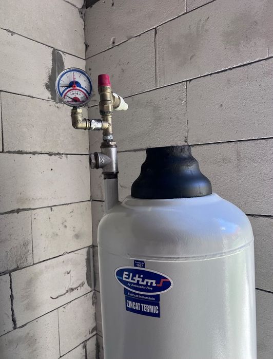 Boiler pe lemne cu focar Eltim ,85L